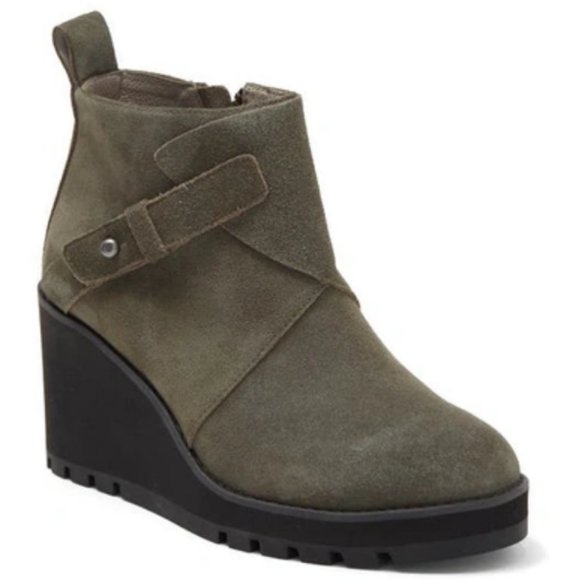 Eileen Fisher "Tinker" wedge Booties - Picture 1 of 6